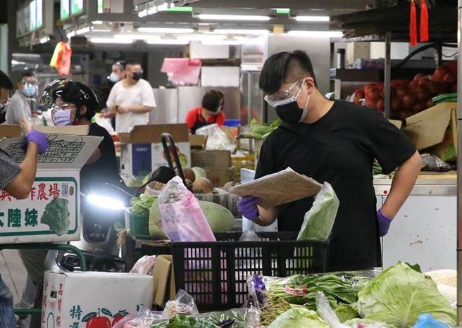 环南市场3000人明起将进行筛检，10日起需凭此检验阴性结果才能进入，陈时中今指出，目10日起环南市场工作人员，需凭8日检查阴性结果才能入场。（图／示意图，报系资料照）