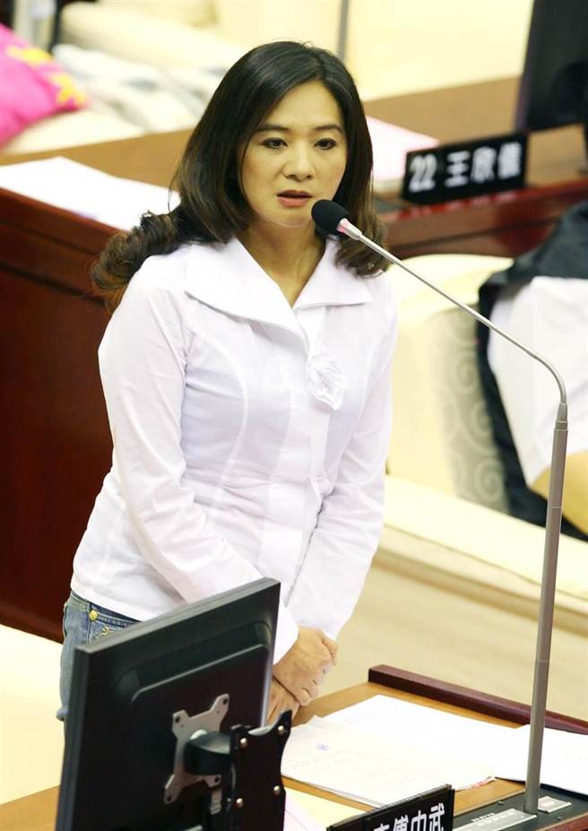 北市议员应晓薇。（本报资料照片）