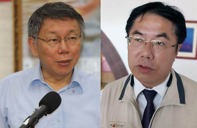 南北首长互杠引发民眾热议。(合成图)