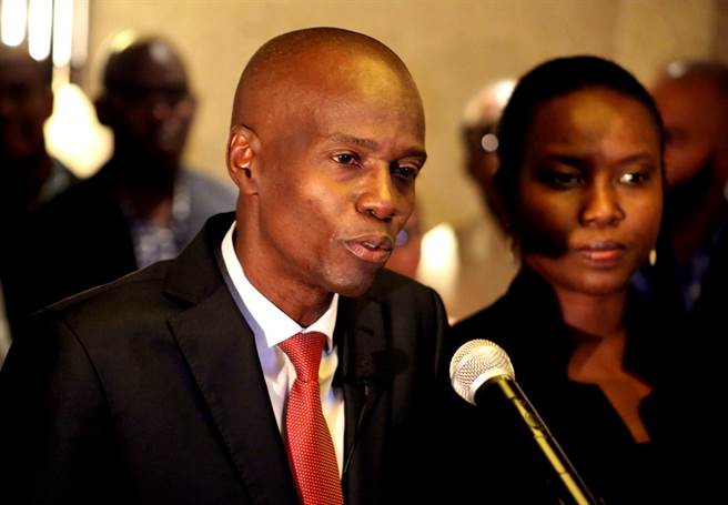 我国加勒比海友邦海地总统摩依士（Jovenel Moise）7日凌晨在私人宅邸遭包括外国人士在内的武装突击队暗杀身亡。（资料照／路透社）