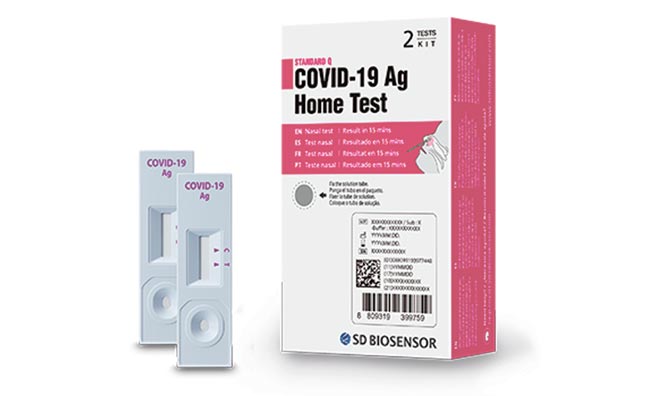 速得百森打算将上市募集资金用来扩大产品组合，并提升在欧洲及南美能见度。图为家用快筛试剂。图／摘自官网