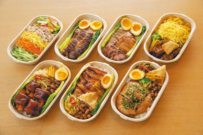 大倉久和大飯店推出多樣餐盒與外帶餐點，搭配滿額外送優惠，減少群聚、飯店美食安心在家享用。（大倉久和大飯店提供）