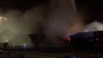 影》杜拜貨櫃港口驚爆 火球竄升震撼15公里外