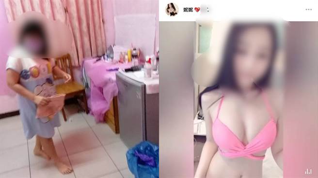 花名「妮妮」的31岁泰籍女子疫情期间网路招揽寻芳客，警方看到本人后愣住，因为其照片跟本人模样差很大，让人直觉是「照骗」。（图／龟山分局提供）
