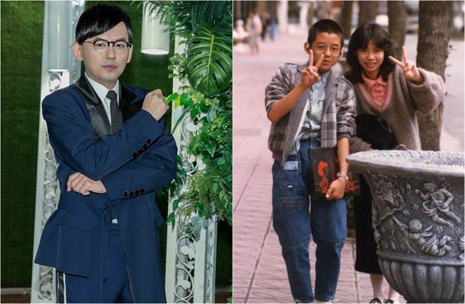 黄子表示国中时期流行哈日，他跟表姊很认真穿搭，表姊还撞脸日本巨星中森明菜。(取材自中时资料照片、黄子佼IG)