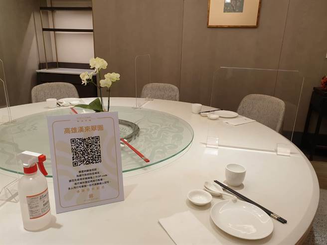 针对中央今（8）日放宽餐饮业微解封，高雄业者准备好了，满心期待业绩回温。（汉来美食提供）