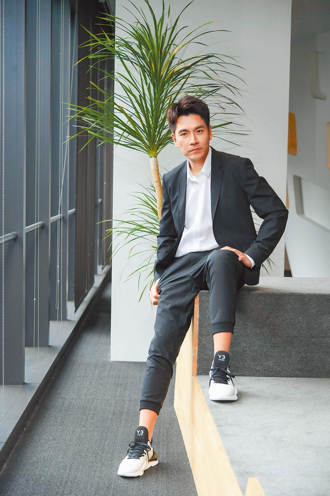 王传一昨接受访问，畅谈疫情下拍戏的心情。（三立提供）