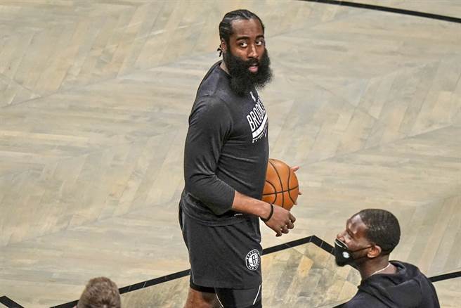 篮网球星哈登这下子又闯祸了。(美联社资料照)