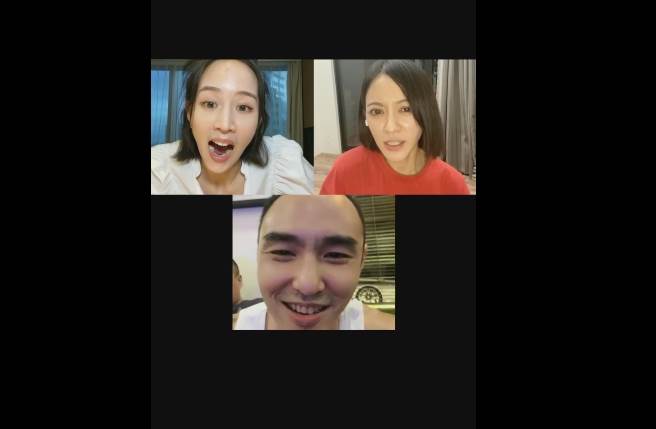 陈意涵昨日直播表示曾想把好友张钧宁、阮经天凑成对。(取自张钧宁微博)