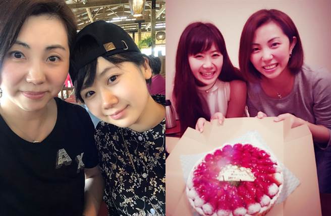 福原愛過去在大陸練習時，和前輩湯媛媛結為好友。（圖／翻攝自湯媛媛Risa微博）