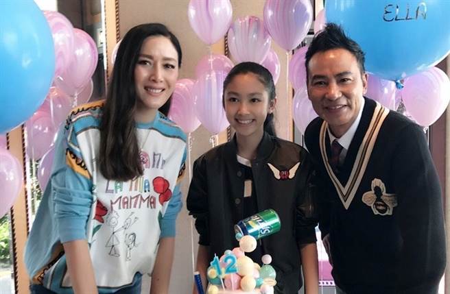 任晴佳是任达华和琦琦所生最美星二代。（图／翻摄自琦琦是我微博）