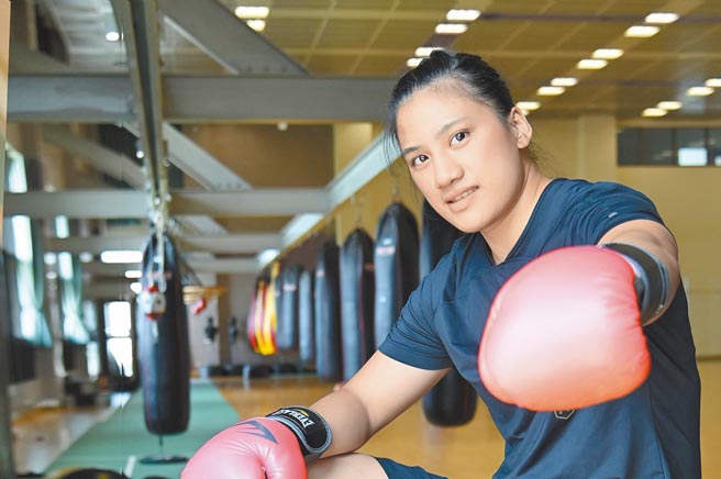 清华大学「拳击女王」陈念琴即将前进东京奥运。（清大提供／邱立雅竹市传真）