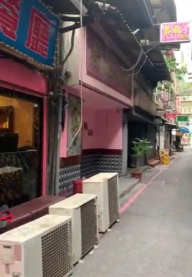 万华西园路一段巷弄里，一家将歇业的阿公店惊传遭窃贼闯入。（照片/民眾提供）