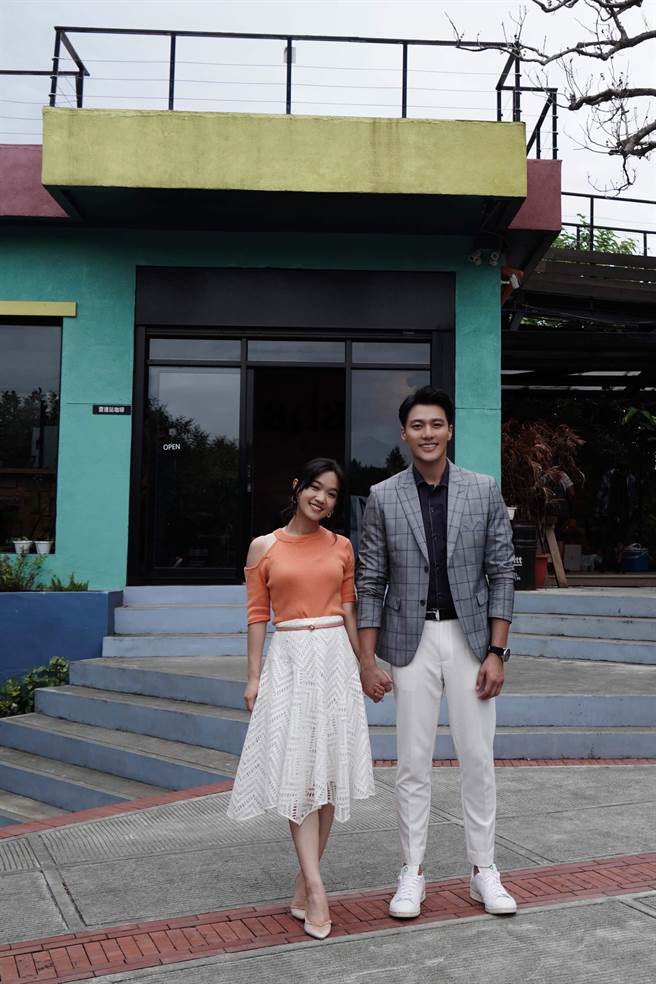 張睿家、嚴正嵐劇中有許多約會橋段。（七十六号原子、myVideo提供）
