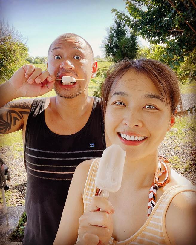 小娴透露金刚交往时，从不开「分手」玩笑。（图／翻摄自脸书）