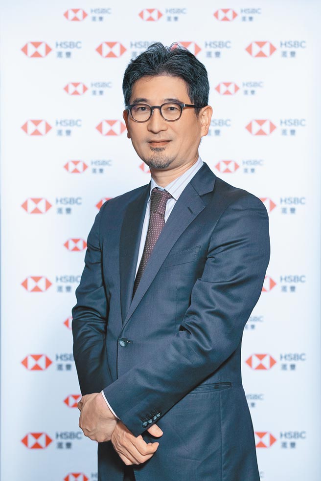滙丰台湾企金同业处负责人中野泰直协助台企融资，接轨国际ESG趋势。图／业者提供