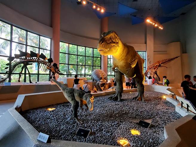 科博馆13日起微解封，深受喜爱的恐龙厅位于本馆生命科学厅，将再与恐龙迷相见了。（科博馆提供／陈淑芬台中传真）