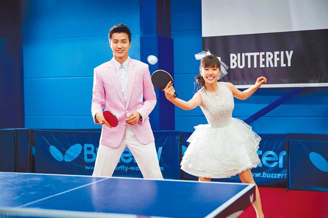 福原爱和江宏杰甜蜜的合影成歷史。（图／脸书）