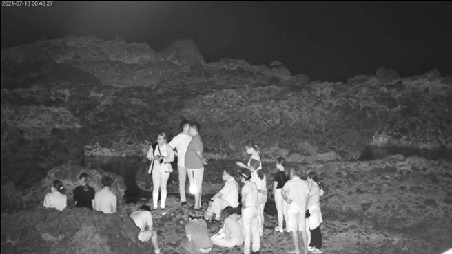 台東縣成功鎮三仙台12日深夜傳出1人溺水案件。（摘自東部海岸國家風景管理處東海岸即時影像-三仙台）