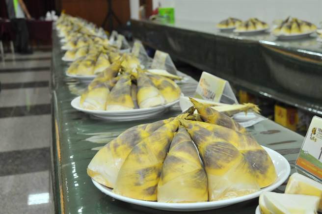 八里绿竹笋评鑑比赛。（林口区公所提供）