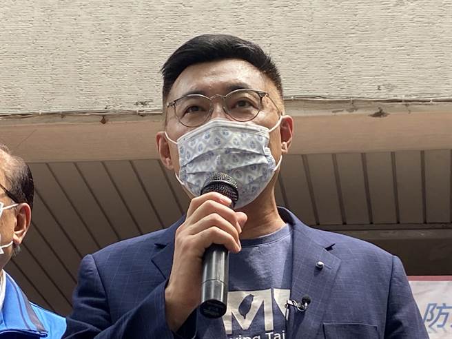 國民黨主席江啟臣。（盧金足攝）