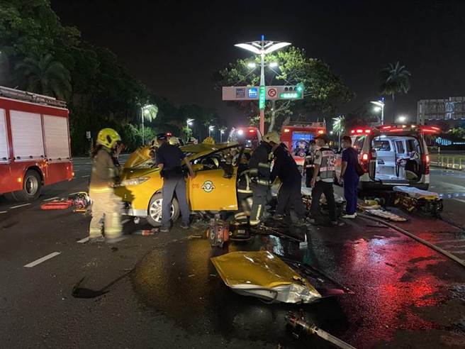 高雄有癫痫症的43岁沈姓男子因发病、衝撞计程车，导致驾驶及乘客不幸丧命，高雄地检署依过失致死罪起诉。（本报资料照片／袁庭尧高雄传真）