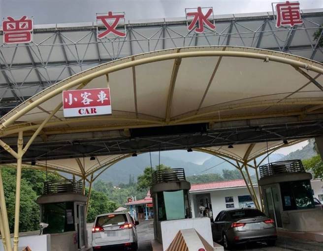 曾文水库微解封，游客不如预期。（南水局提供／刘秀芬台南传真）