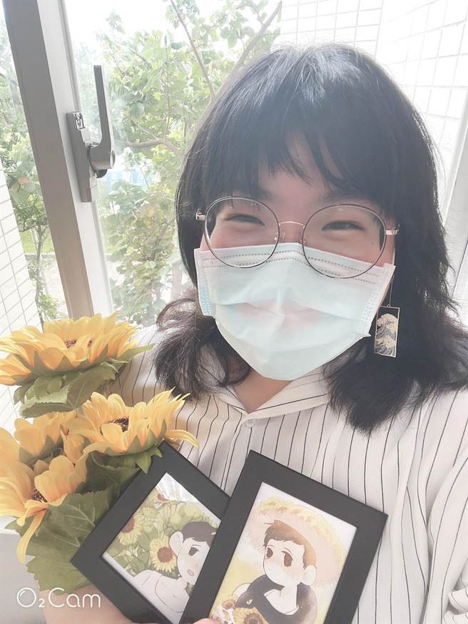 梁咏淇同学的名字竟然和港星一样，她是个开朗的棉花糖女孩。（台北海大提供）