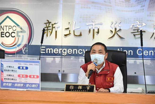 新北市長侯友宜。（資料照／新北市府提供）