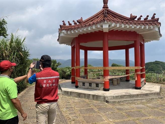 狮头山公园步道13日起开放。（金山区公所提供）