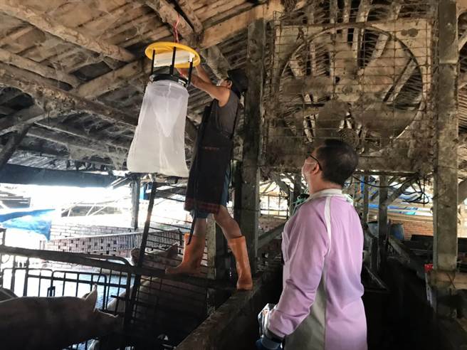 台南市出现今年第2例日本脑炎病例，患者位于白河区住家附近有猪舍等高风险环境，卫生局委请专家前往评估。(台南市卫生局提供／曹婷婷台南传真)