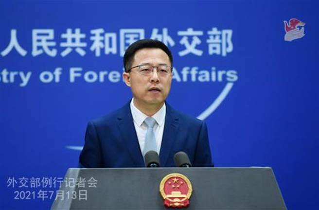 大陆发言人赵立坚批美涉疆声明：在事实真相面前，只会撞得头破血流。（中国外交部资料照））