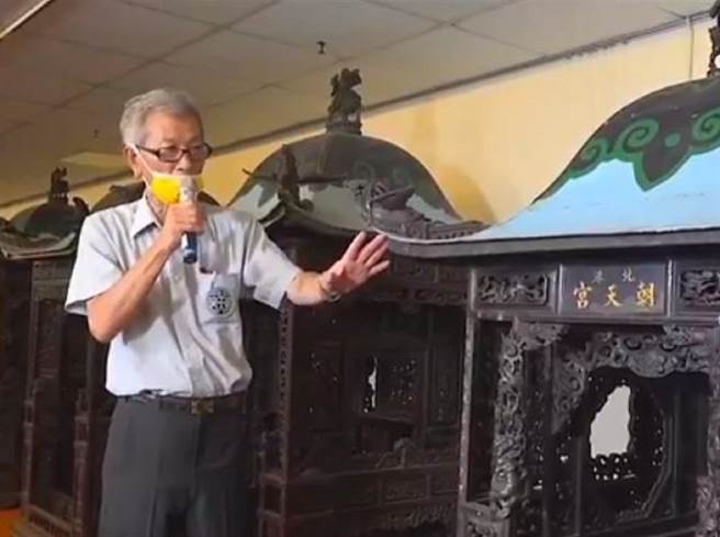 雲林縣北港朝天宮因疫情不開放入廟參拜，線上導覽解說讓民眾神遊朝天宮。（北港朝天宮提供／張朝欣雲林傳真）