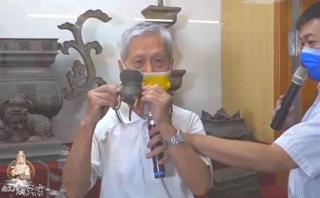 雲林縣北港朝天宮因疫情不開放入廟參拜，線上導覽解說讓民眾神遊朝天宮。（北港朝天宮提供／張朝欣雲林傳真）