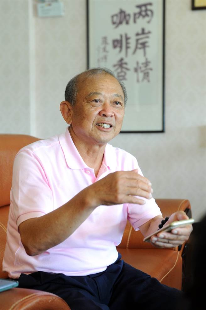 黄文广是较早到南靖县投资的台商之一。（作者提供）