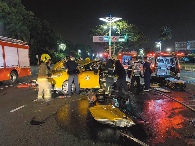 高雄有癫痫症的43岁沈姓男子2020年9月开车发病、衝撞计程车，导致驾驶及乘客不幸丧命，高雄地检署依过失致死罪起诉。（本报资料照片）