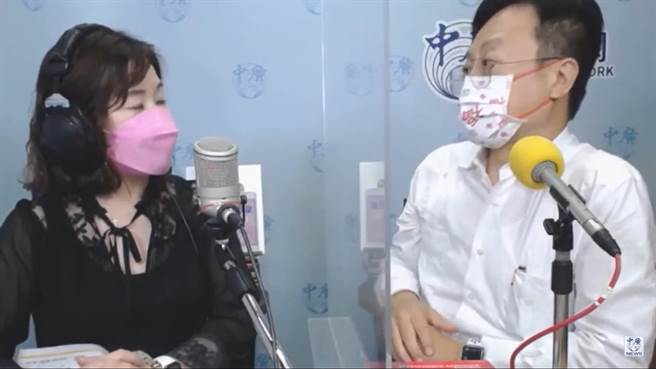 宣布参选国民党主席的前彰化县长卓伯源上午接受「千秋万世」广播专访。（摘自千秋万世广播节目）