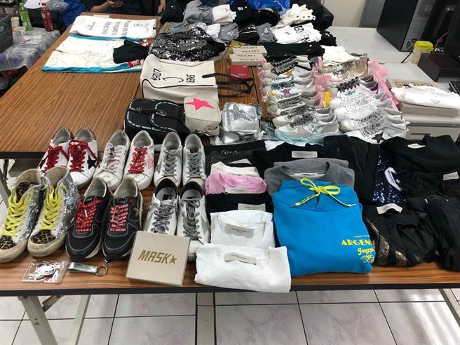 警方在陳女住處查獲大批贓物。（翻攝照片／林郁平台北傳真）
