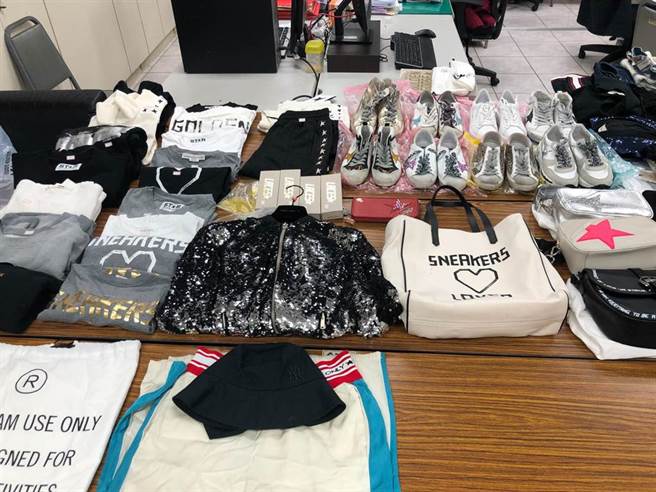 警方在陳女住處查獲大批贓物。（翻攝照片／林郁平台北傳真）
