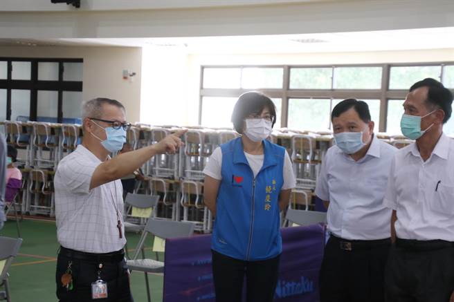 台东县府17日开启教职员专案施打疫苗。（台东县政府提供／蔡旻妤台东报导）