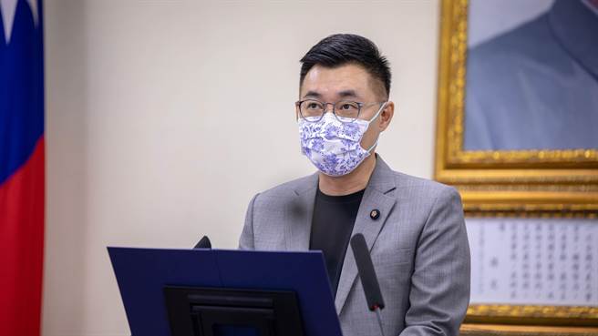 国民党主席江启臣。（国民党提供）