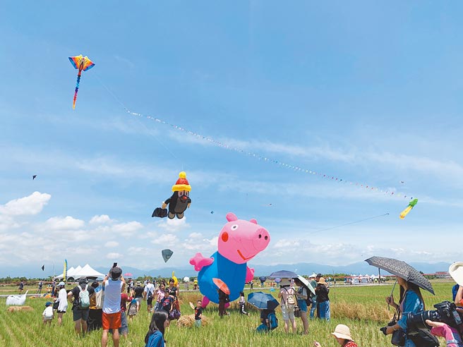 宜蘭縣冬山鄉的風箏節可望在8月底舉行。（冬山鄉公所提供／胡健森宜蘭傳真）