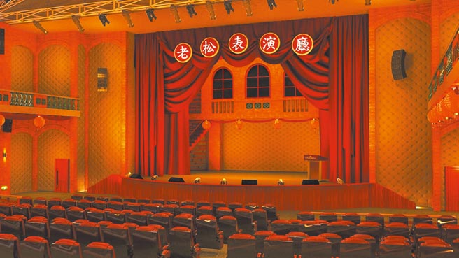 健行科大室设系学生以老松国小表演厅改造获纽约缪思国际设计银奖。（健行科大提供／吕筱蝉桃园传真）