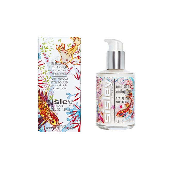 顶级保养Sisley经典「全能乳液」携手艺术家Elzbieta Radziwill推出年度限量瓶身，打造「全能乳液2021梦想优游限量瓶」。（Sisley提供）