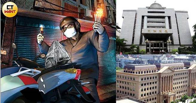 最高法院（右图上）引用国际人权公约，判处纵火犯汤景华免死，却引发诸多争议，最高检察署（右图下）正研拟提起非常上诉。（图／本刊绘图组、报系资料库）