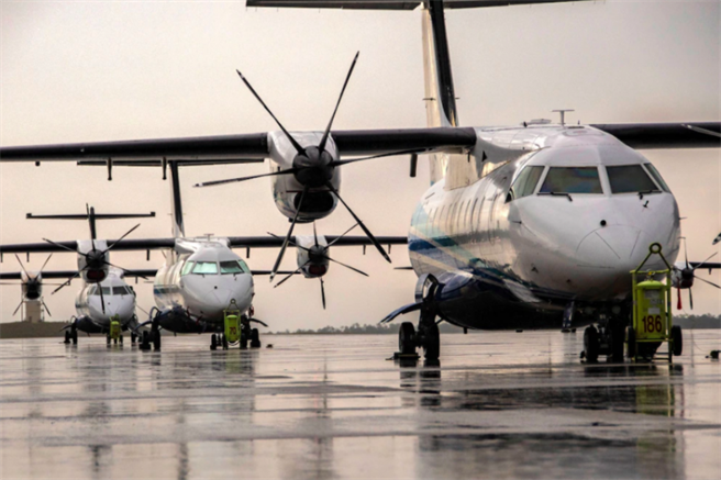 美军C-146A 「猎狼犬」行政机。（图／美国空军官网）