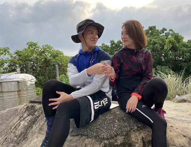 《女力报到》演员梁瀚名及杨雅筑透过宣传影片分享爱情故事。（TVBS提供）