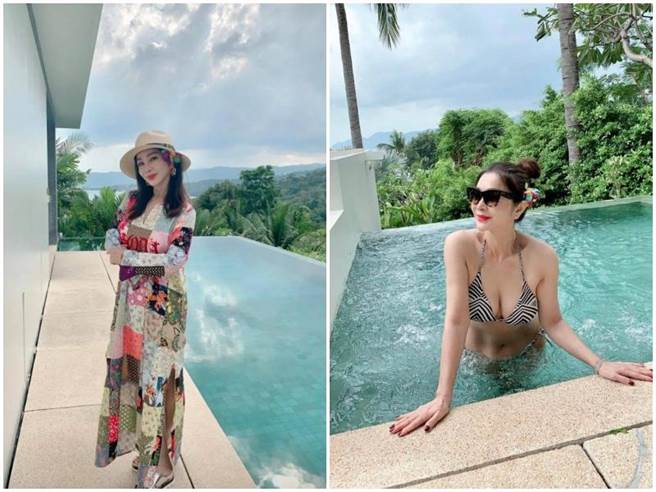 陳美鳳很懷念出遊的日子。（摘自臉書）