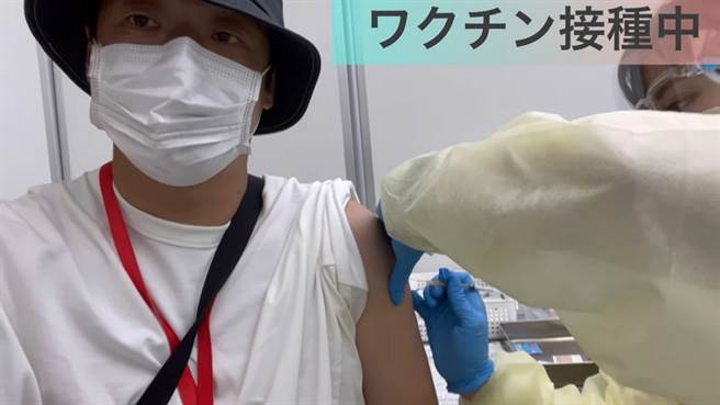 安田9日接种疫苗，14日就医检查发现确诊。(图/ 摘自安田YouTube)