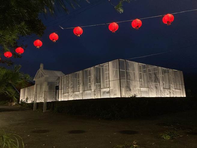 艺术家林辰勋作品《The Light》。（黄金博物馆提供）